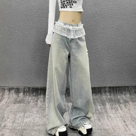 Woman Fashion Jeans MT44407