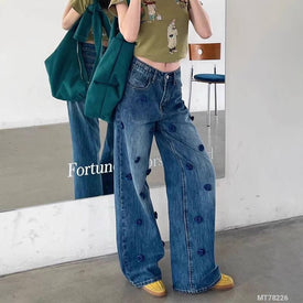 Woman Fashion Jeans MT78226