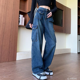 Woman Fashion Jeans LL-T56335
