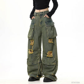 Woman Fashion Jeans DT41556