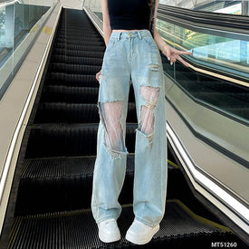 Woman Fashion Jeans MT51260