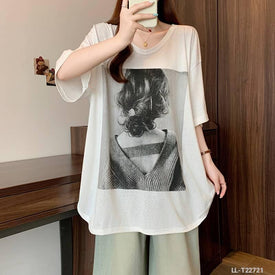 Woman Fashion Shirt LL-T22721