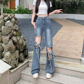 Woman Fashion Jeans MT41646