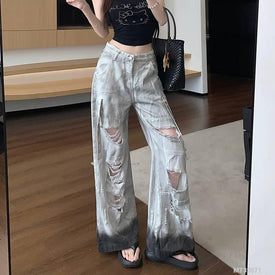 Woman Fashion Jeans MT32871