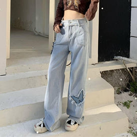 Woman Fashion Jeans DT49402