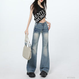 Woman Fashion Jeans MT23655