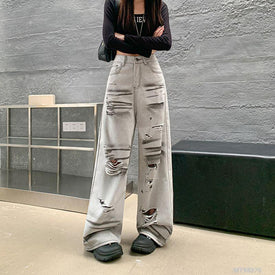 Woman Fashion Jeans MT98375