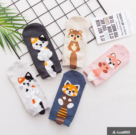 (1 set = 20 pairs) Socks JL-Lcat005