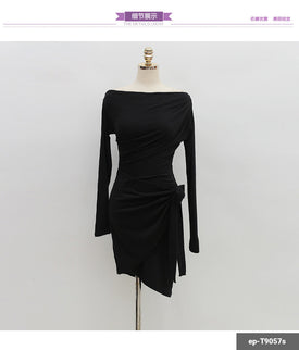 Woman Short Dress ep-T9057s