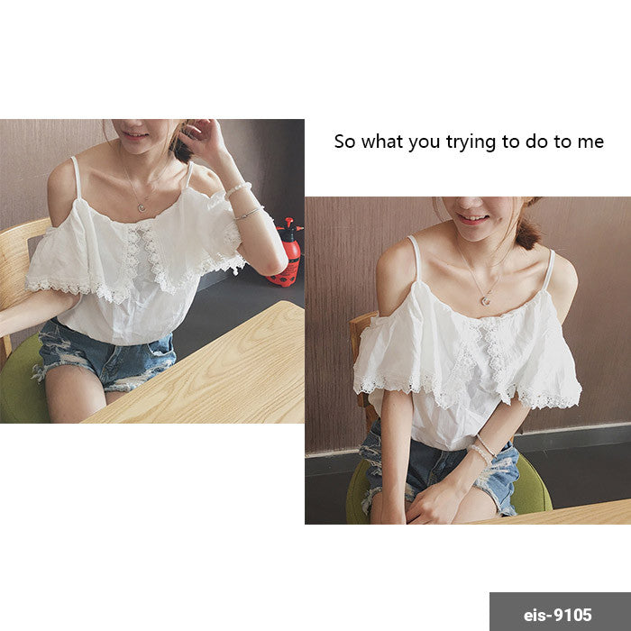 Women Short Sleeve Shirt eis-9105