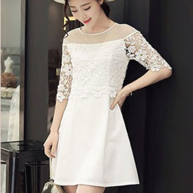 Women Short Dress ecs-ysj609