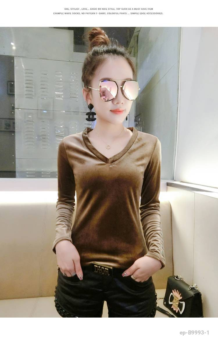 Woman Long Sleeve Shirt ep-B9993-1