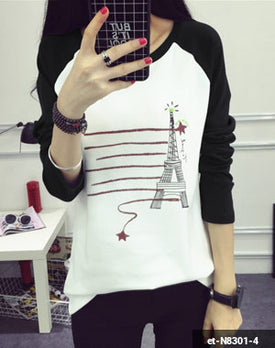 Women T-Shirt et-N8301-4