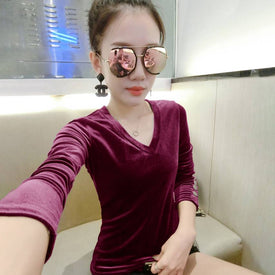 Woman Long Sleeve Shirt ep-B9993-1