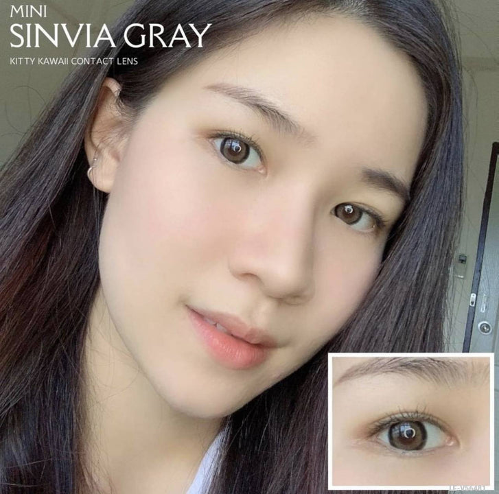 Eye Contact Len Mini Sinvia Gray LE-V56481