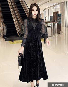 Women Long Dress ep-P9936s