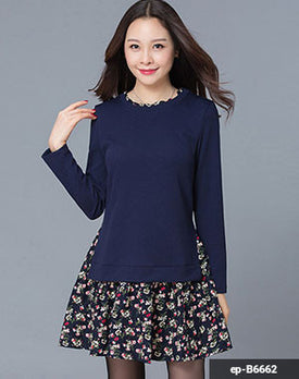 Woman Short Dress ep-B6662